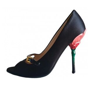 PRADA Flower heel size 36 (size 6)